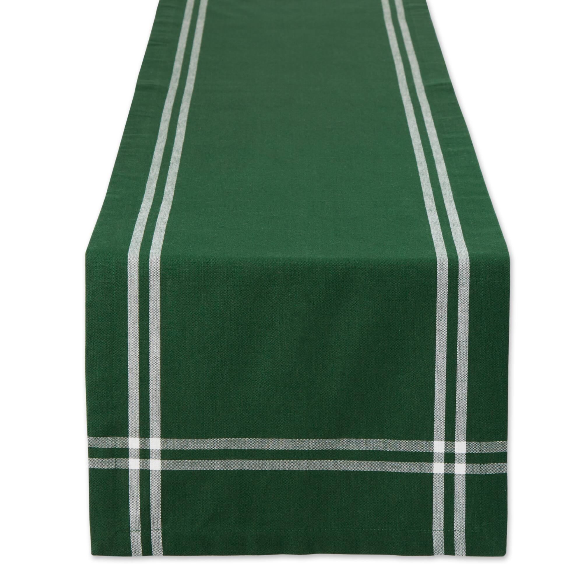 Balsam Border Stripe Table Runner, 14" x 72"